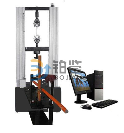 The microcomputer controlled scaffold fastener universal testing machine. The microcomputer controlled scaffold fastener universal testing machine.