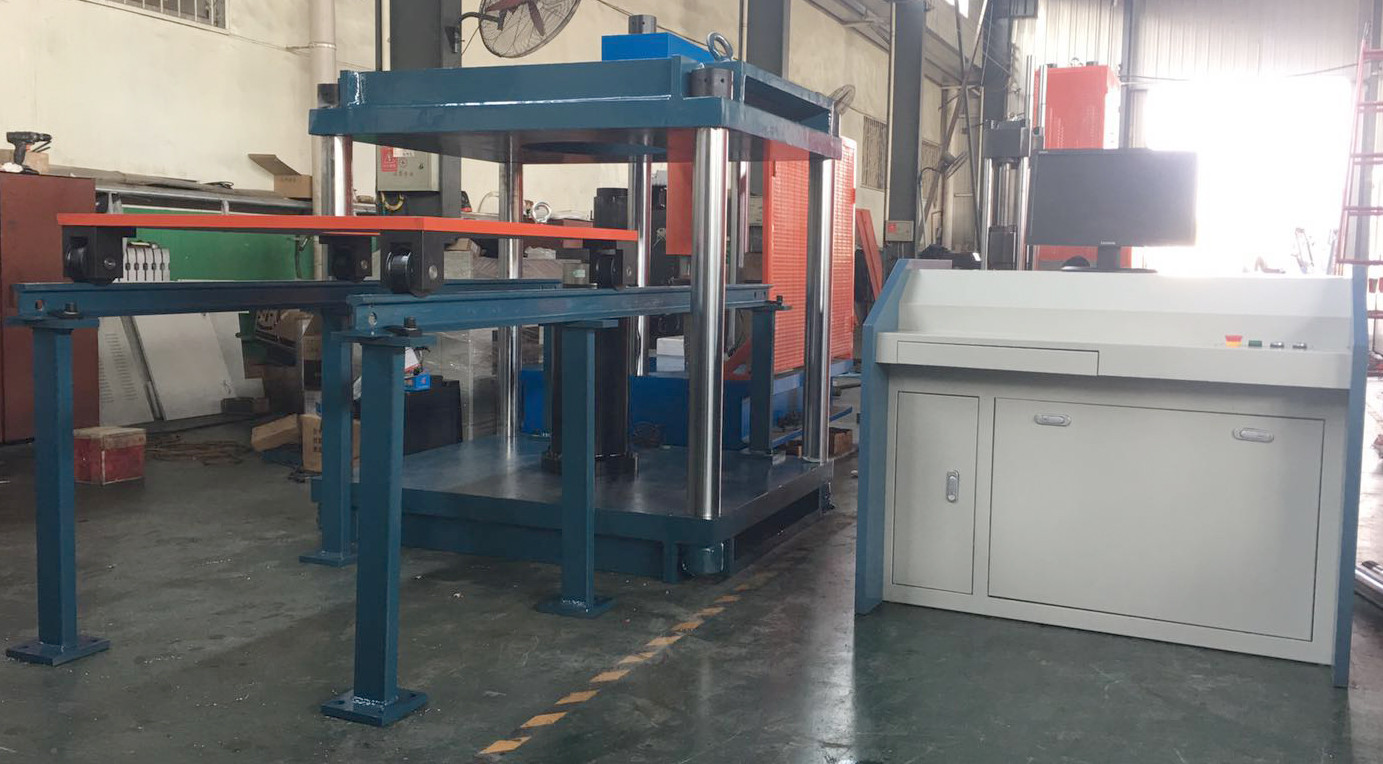 60噸、100噸油缸下置式井蓋壓力試驗機優(yōu)點及安全保護裝置